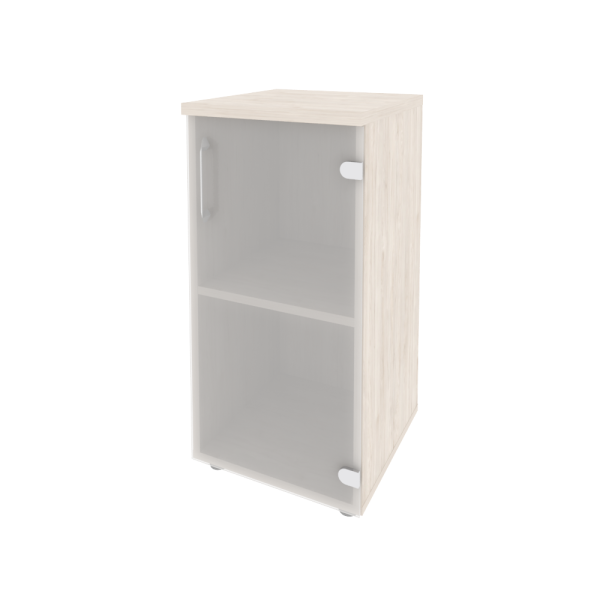 Шкаф низкий узкий правый (1 низкий фасад стекло) O.SU-3.2(R)