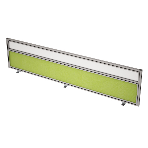 Барьер фронтальный, ткань+мат.стекло в алюминевом профиле 9БТС.0418.6