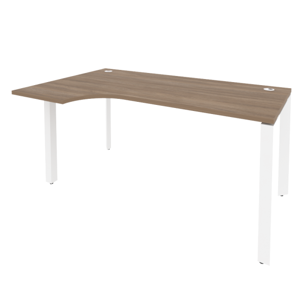 Стол эргономичный левый на П-образном м/к O.MP-SA-1L