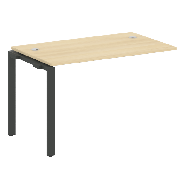 Проходной наборный элемент рабочей станции на П-образном м/к (проходная опора Б.ОСП-72, столешница, БП.ПРС-СП-1.2