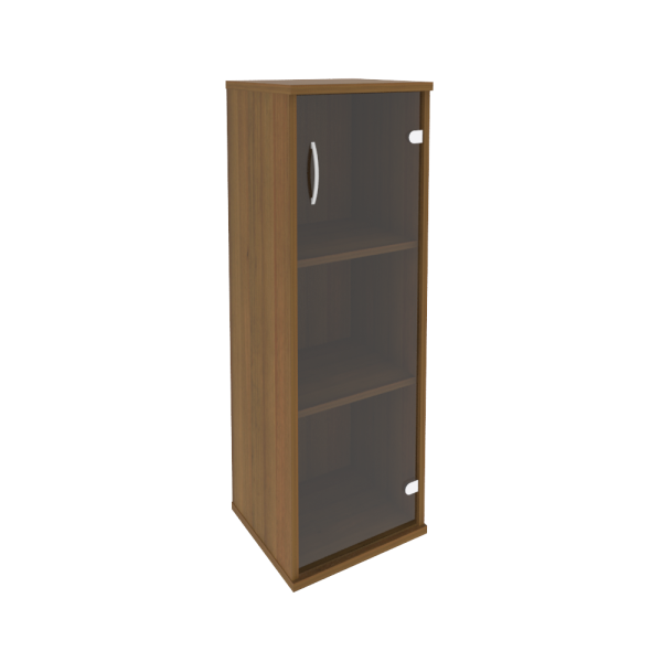 Шкаф средний узкий левый/правый (1 средняя дверь стекло) А.СУ-2.4 Л/Пр