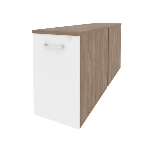 Тумба двойная низкая выдвижная приставная / опорная O.VTPO-2.8