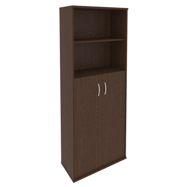 Шкаф высокий широкий (2 средние двери ЛДСП) А.СТ-1.6