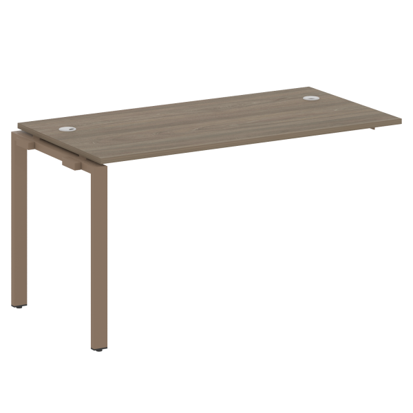 Проходной наборный элемент рабочей станции на П-образном м/к (проходная опора Б.ОСП-72, столешница, БП.ПРС-СП-1.3