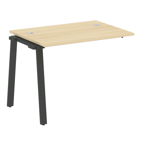 Проходной наборный элемент рабочей станции на А-образном м/к (проходная опора Б.ОСП-72, столешница, БА.ПРС-СП-1.1