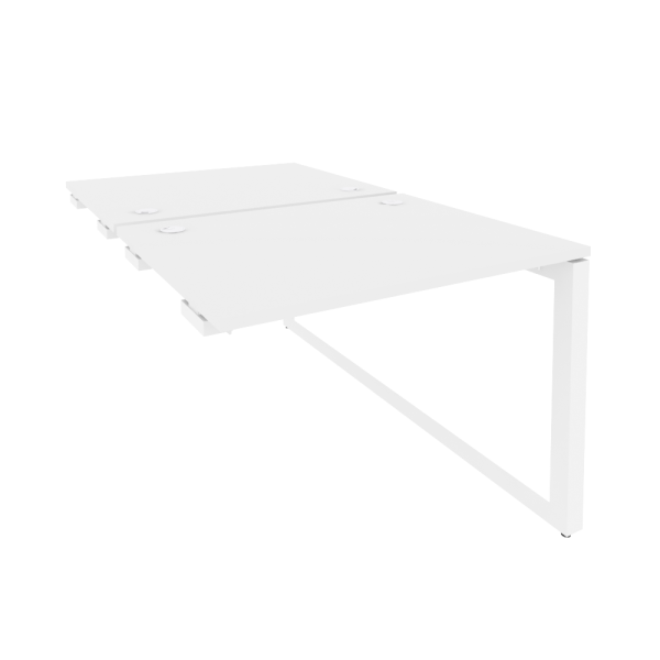 Стол-приставка двойной на О-образном м/к к опорым элем. O.MО-D.SPR-1.8