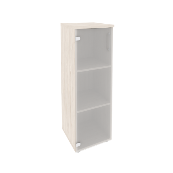 Шкаф средний узкий левый (1 средний фасад стекло) O.SU-2.4(L)