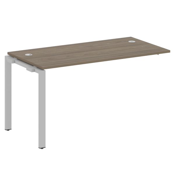 Проходной наборный элемент рабочей станции на П-образном м/к (проходная опора Б.ОСП-72, столешница, БП.ПРС-СП-1.3