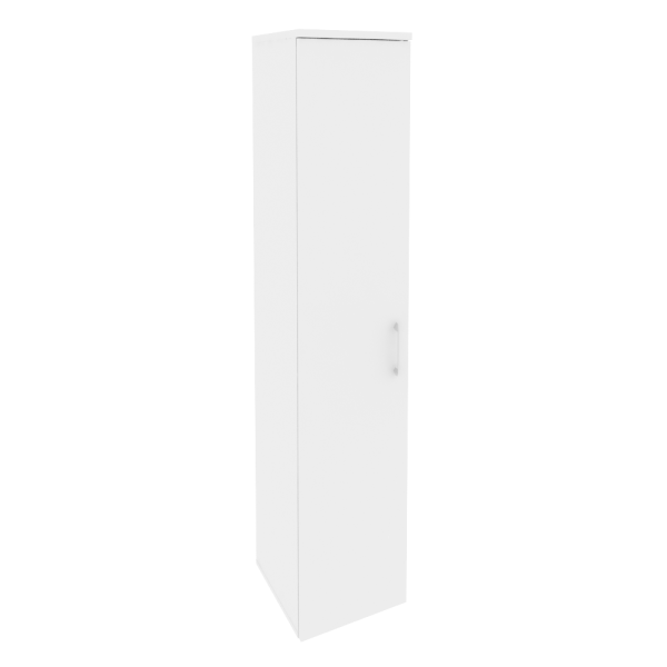 Шкаф высокий узкий левый (1 высокий фасад ЛДСП) O.SU-1.9(L)