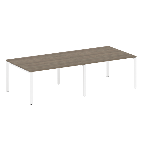 Переговорный стол (2 столешницы) на П-образном м/к БП.ПРГ-2.3