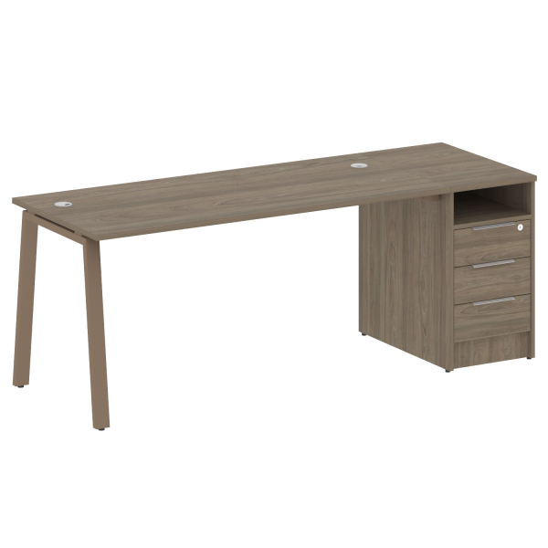 Рабочая станция на А-образном м/к с опорной тумбой БА.РС-СТП -1.4