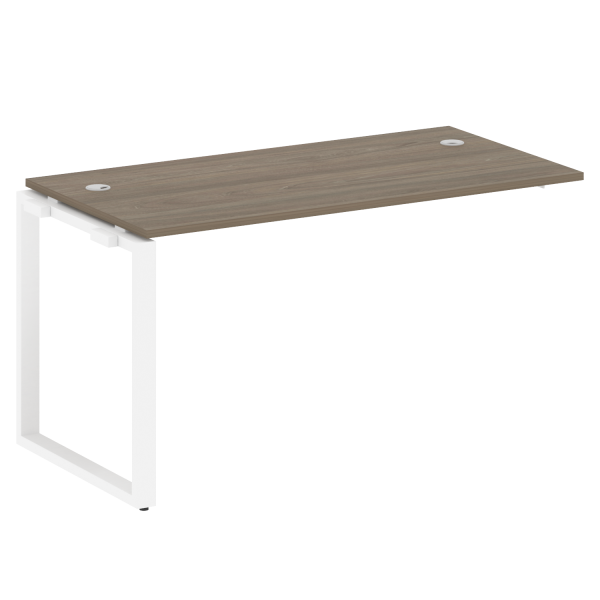 Проходной наборный элемент рабочей станции на О-образном м/к (проходная опора Б.ОСП-72, столешница, БО.ПРС-СП-1.3