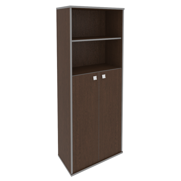 Шкаф высокий широкий (2 средние двери ЛДСП) Л.СТ-1.6