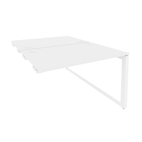 Стол-приставка двойной на О-образном м/к к опорым элем. O.MО-D.SPR-2.8