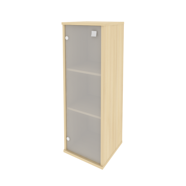 Шкаф средний узкий левый/правый (1 средняя дверь стекло) Л.СУ-2.4 Л/Пр