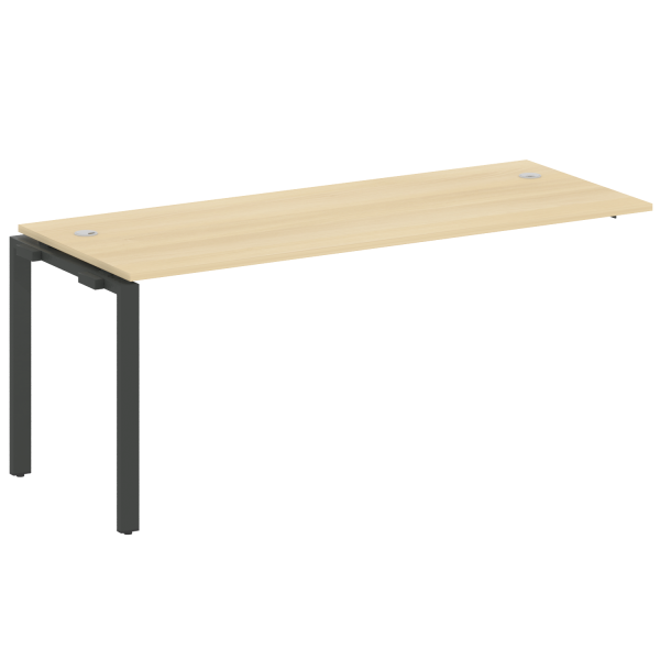 Проходной наборный элемент рабочей станции на П-образном м/к (проходная опора Б.ОСП-72, столешница, БП.ПРС-СП-1.5