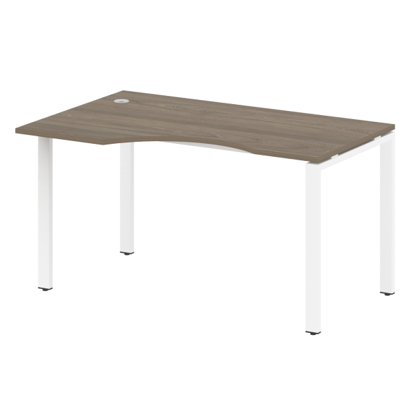 Стол криволинейный левый на П-образном м/к БП.СА-2 Л