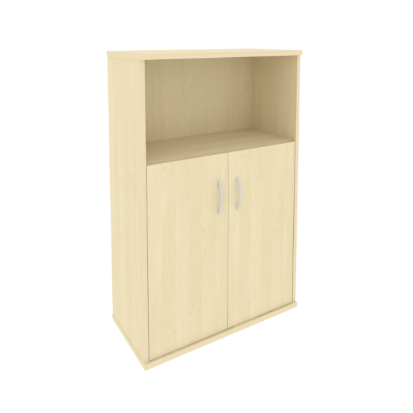 Шкаф средний широкий (2 низкие двери ЛДСП) А.СТ-2.1