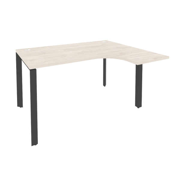 Стол эргономичный правый на П-образном м/к O.MP-SA-3R