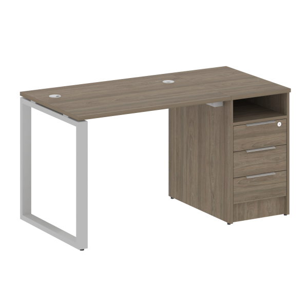 Рабочая станция на О-образном м/к с опорной тумбой БО.РС-СТП -1.1