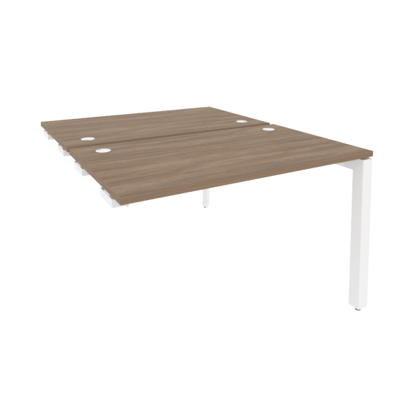 Стол-приставка двойной на П-образном м/к к опорным элем. O.MP-D.SPR-2.7