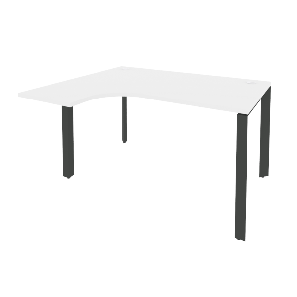 Стол эргономичный левый на П-образном м/к O.MP-SA-3L
