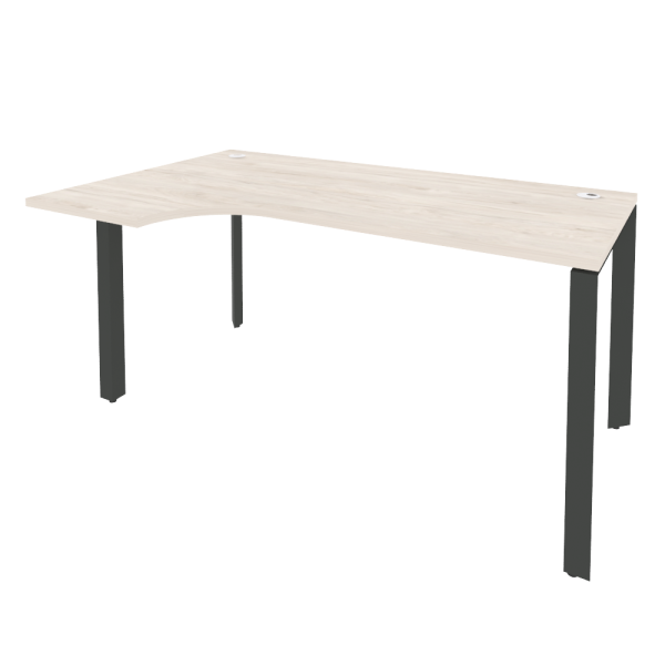 Стол эргономичный левый на П-образном м/к O.MP-SA-1L