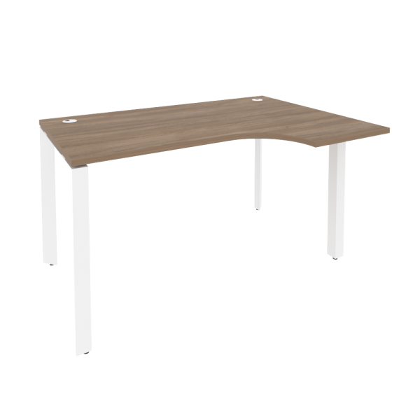 Стол эргономичный правый на П-образном м/к O.MP-SA-2R