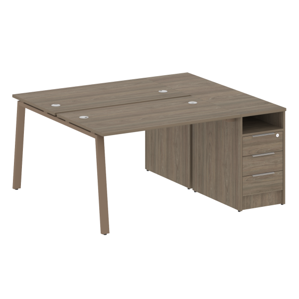 Рабочая станция на А-образном м/к с опорной тумбой БА.РС-СТП-2.2