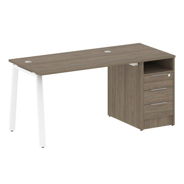 Рабочая станция на А-образном м/к с опорной тумбой БА.РС-СТП -1.2