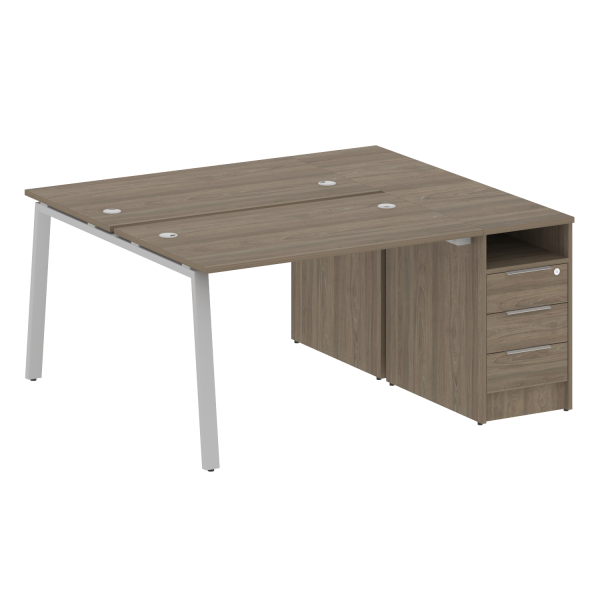 Рабочая станция на А-образном м/к с опорной тумбой БА.РС-СТП-2.2