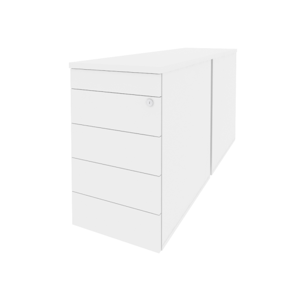 Тумба двойная приставная / опорная (TIP-ON) O.TPO-2.7 TIP