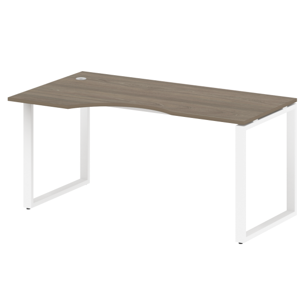 Стол криволинейный левый на О-образном м/к БО.СА-1 Л