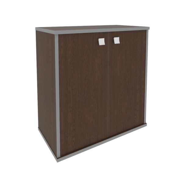 Шкаф низкий широкий (2 низкие двери ЛДСП) Л.СТ-3.1