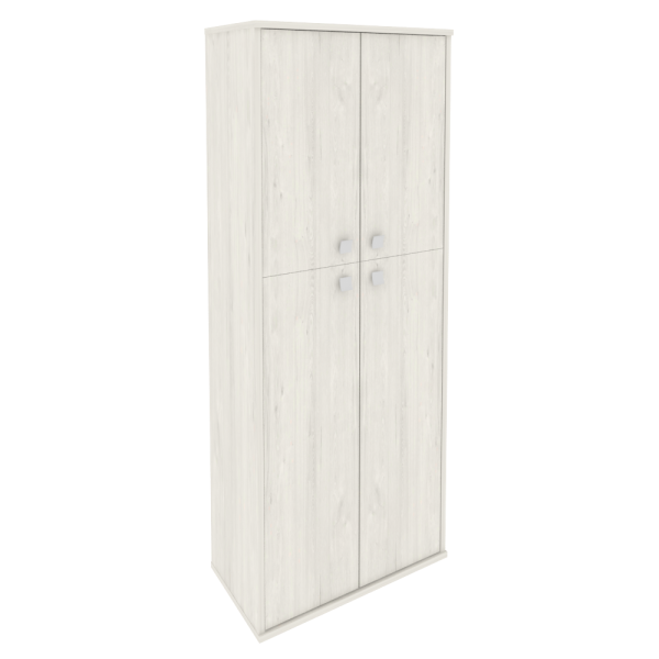 Шкаф высокий широкий (2 средние двери ЛДСП, 2 низкие двери ЛДСП) Л.СТ-1.8