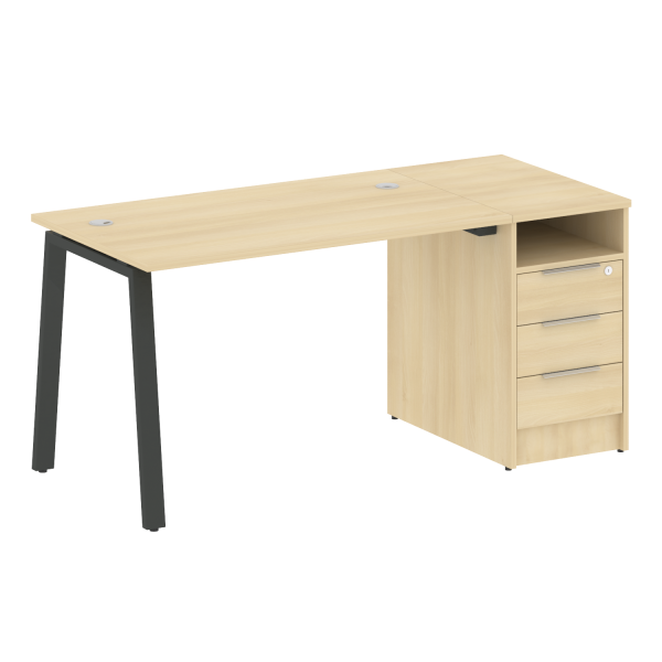 Рабочая станция на А-образном м/к с опорной тумбой БА.РС-СТП -1.2