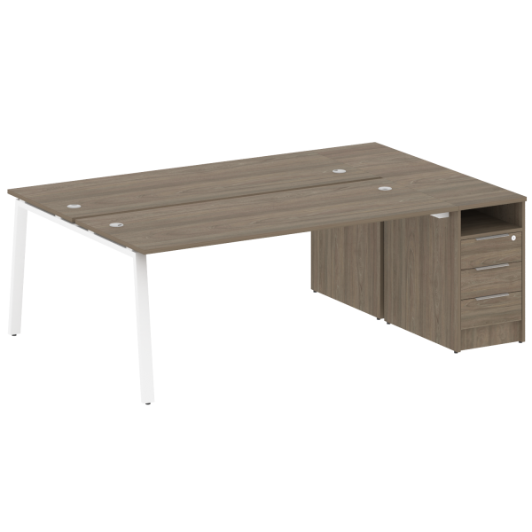 Рабочая станция на А-образном м/к с опорной тумбой БА.РС-СТП-2.5