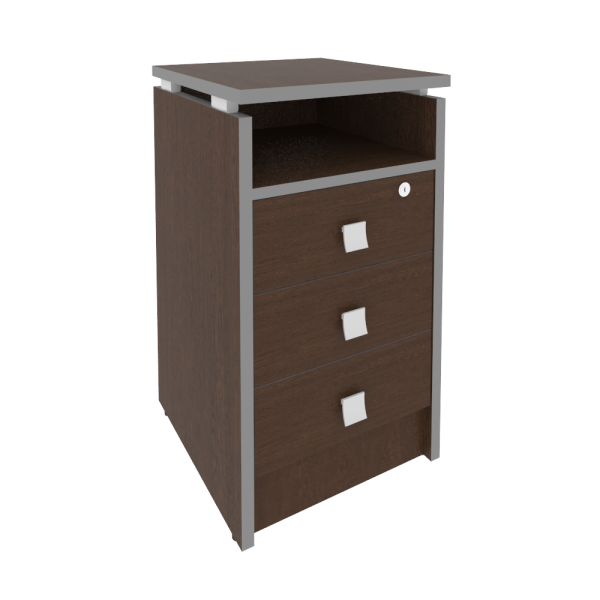 Тумба приставная (с замком) Л.ТП-4