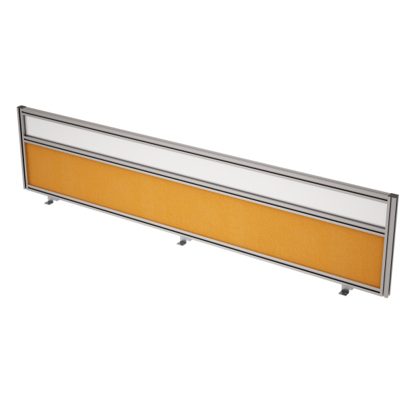 Барьер фронтальный, ткань+мат.стекло в алюминевом профиле 9БТС.0418.6