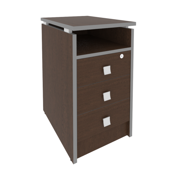 Тумба приставная (с замком) Л.ТП-4.1