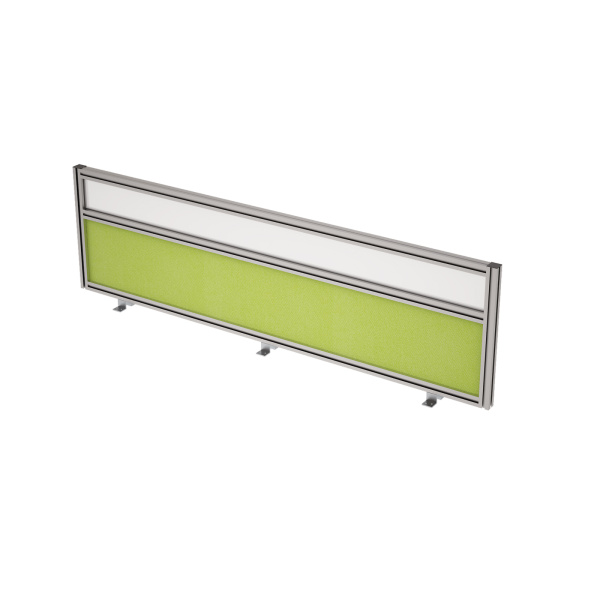 Барьер фронтальный, ткань+мат.стекло в алюминевом профиле 9БТС.0416.6