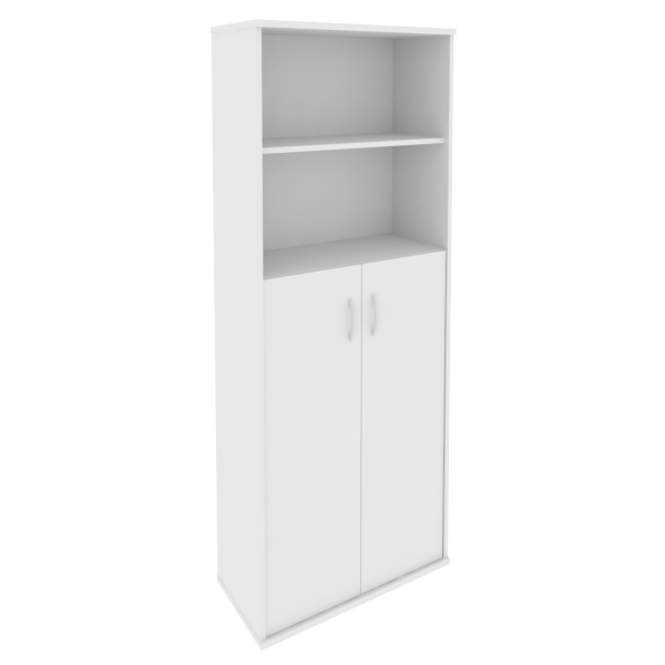 Шкаф высокий широкий (2 средние двери ЛДСП) А.СТ-1.6