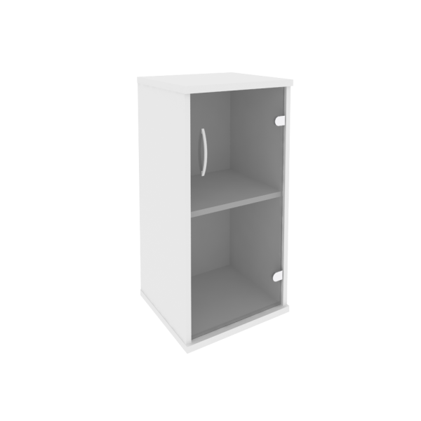 Шкаф низкий узкий левый/правый (1 низкая дверь стекло) А.СУ-3.2 Л/Пр