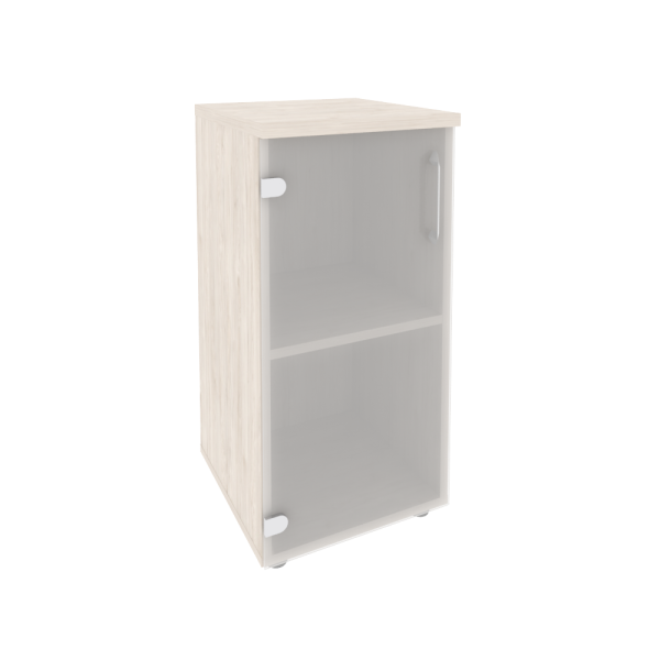 Шкаф низкий узкий левый (1 низкий фасад стекло) O.SU-3.2(L)