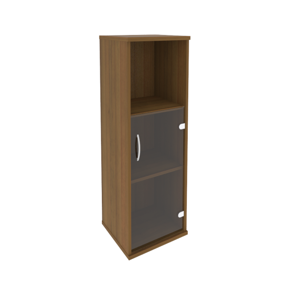 Шкаф средний узкий левый/правый (1 низкая дверь стекло) А.СУ-2.2 Л/Пр