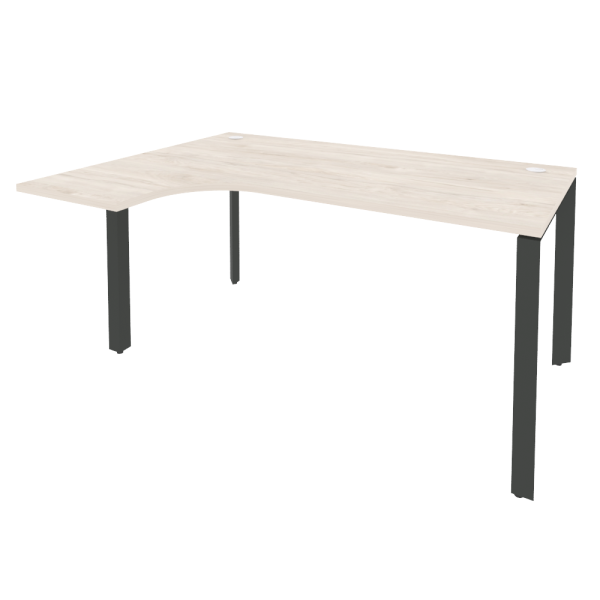 Стол эргономичный левый на П-образном м/к O.MP-SA-4L