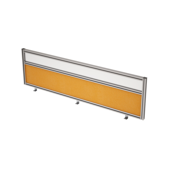 Барьер фронтальный, ткань+мат.стекло в алюминевом профиле 9БТС.0416.8