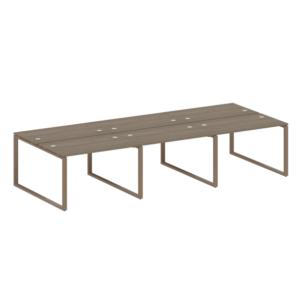 Рабочая станция на 6 раб.мест на О-образном м/к БО.СМ-6.2