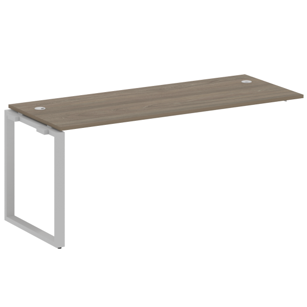 Проходной наборный элемент рабочей станции на О-образном м/к (проходная опора Б.ОСП-72, столешница, БО.ПРС-СП-1.5