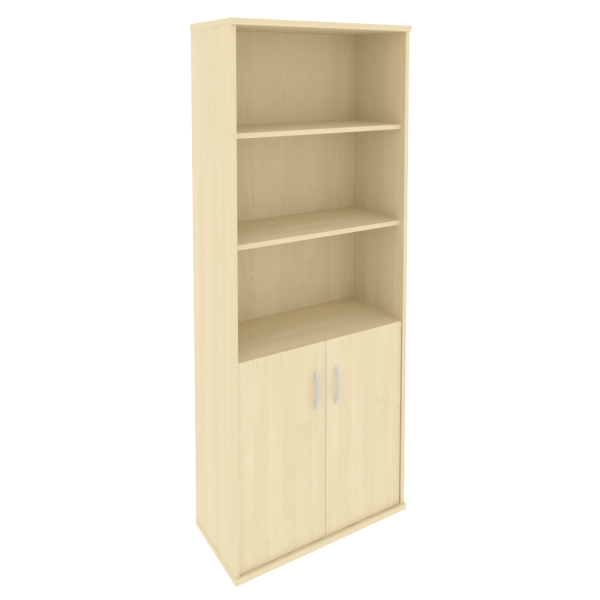 Шкаф высокий широкий (2 низкие двери ЛДСП) А.СТ-1.1